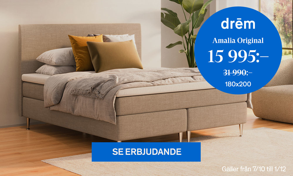 Drem Amalia Original Kontinentalsäng 15995kr